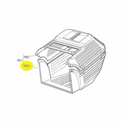 GLOBAL GARDEN PRODUCT 122486074/0 - Partie Inférieur De Bac Pour Tondeuse Castelgarden / GGP -France Tondeuse Soldes Boutique 10402838 2