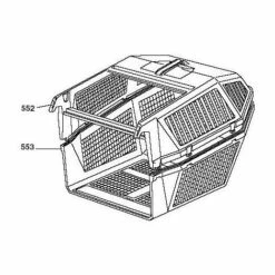 GLOBAL GARDEN PRODUCT 122486077/0 - Partie Inférieur De Bac Pour Tondeuse Castelgarden / GGP / Stiga -France Tondeuse Soldes Boutique 10403252 2
