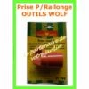 7930 - Prise Pour Rallonge OUTILS WOLF 1 7930 - Prise Pour Rallonge OUTILS WOLF -France Tondeuse Soldes Boutique 10404008 1