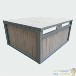 LE POISSON QUI JARDINE.FR Cabane, Carport Ou Garage, Pour Robot Tondeuse. En Bois, Gris 11 LE POISSON QUI JARDINE.FR Cabane, Carport Ou Garage, Pour Robot Tondeuse. En Bois, Gris -France Tondeuse Soldes Boutique 10553254 5