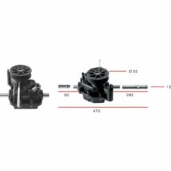 GLOBAL GARDEN PRODUCT 181003076/1 - Groupe De Traction Plastique Pour Tondeuse Castelgarden / GGP (ex 81003059/0) -France Tondeuse Soldes Boutique 10813412 2