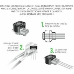 UNIVERSEL Connecteur Autodénudant Et Résistant à L'humidité 3M Mgc Scotchlok 80611434152 5 UNIVERSEL Connecteur Autodénudant Et Résistant à L'humidité 3M Mgc Scotchlok 80611434152 -France Tondeuse Soldes Boutique 10991005 2