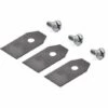 UNIVERSEL Jeu De 3 Lames Robot Tondeuse GARDENA 5776064-02 - 5776065-02 - 5776066-02 G2 - Solar Hybrid - 210c - 220ac - Livré Avec Vis