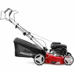 Tondeuse à Gazon 5hp 139cc Essence, Largeur Coupe 41cm 17", Hauteur De Coupe 25-75mm Réglable 7 Positions, Panier 45L, Automotrice - Greencut GLM690X -France Tondeuse Soldes Boutique 11334638 3