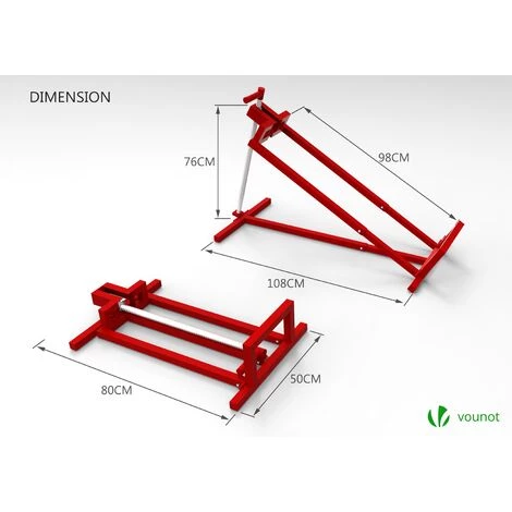 VOUNOT Leve Tracteur Tondeuse Supporte 400 Kg Max 6 VOUNOT Leve Tracteur Tondeuse Supporte 400 Kg Max – Image 4