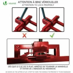 VOUNOT Leve Tracteur Tondeuse Supporte 400 Kg Max 11 VOUNOT Leve Tracteur Tondeuse Supporte 400 Kg Max -France Tondeuse Soldes Boutique 11477857 5