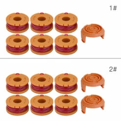 ASUPERMALL Ligne De Remplacement Pour Tondeuse A Gazon, Bobine, Nylon 11 ASUPERMALL Ligne De Remplacement Pour Tondeuse A Gazon, Bobine, Nylon -France Tondeuse Soldes Boutique 13994785 5
