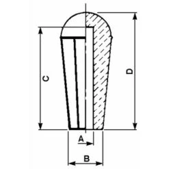 LEM SELECT Pommeau Lisse PVC à Insérer Ø 10 L 68 (Lot De 2) -France Tondeuse Soldes Boutique 14032567 2