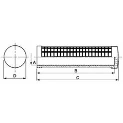 LEM SELECT Poignée PVC Ronde Ø 27 L 123 (Lot De 5) -France Tondeuse Soldes Boutique 14032573 2