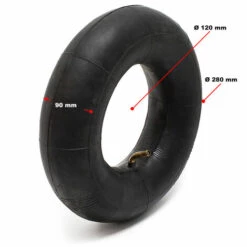 WILTEC Chambre à Air Pour Pneu De Tracteur à Pelouse 11x4.00/4.10/3.50-5 Avec Valve Coudée Roue Tondeuse à Gazon -France Tondeuse Soldes Boutique 1708334 2