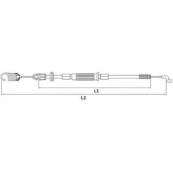 GLOBAL GARDEN PRODUCT 381030092/1 - Câble De Traction Pour Tondeuse CASTELGARDEN / GGP -France Tondeuse Soldes Boutique 17331105 3