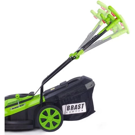 Tondeuse électrique Filaire 2000W 43cm 45L Réglage Central 20-70mm (6 Niveaux) Et En Plus Equipée Pour Une Fauche Particulièrement Confortable - De BRAST 6 Tondeuse électrique Filaire 2000W 43cm 45L Réglage Central 20-70mm (6 Niveaux) Et En Plus Equipée Pour Une Fauche Particulièrement Confortable - De BRAST – Image 4