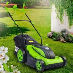 Tondeuse électrique Filaire 2000W 43cm 45L Réglage Central 20-70mm (6 Niveaux) Et En Plus Equipée Pour Une Fauche Particulièrement Confortable - De BRAST 11 Tondeuse électrique Filaire 2000W 43cm 45L Réglage Central 20-70mm (6 Niveaux) Et En Plus Equipée Pour Une Fauche Particulièrement Confortable - De BRAST -France Tondeuse Soldes Boutique 17558801 5