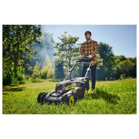 Tondeuse Tractée RYOBI 36V LithiumPlus Brushless - Coupe 51 Cm - 1 Batterie 6.0Ah - 1 Chargeur Rapide RY36LMX51A-160 6 Tondeuse Tractée RYOBI 36V LithiumPlus Brushless - Coupe 51 Cm - 1 Batterie 6.0Ah - 1 Chargeur Rapide RY36LMX51A-160 – Image 4