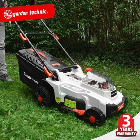 ELEM GARDEN TECHNIC Tondeuse Rechargeable 40V (2x20V) 37cm Elem Garden 7 ELEM GARDEN TECHNIC Tondeuse Rechargeable 40V (2x20V) 37cm Elem Garden – Image 5