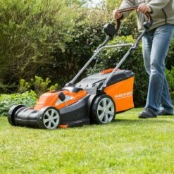 OUTIROR Tondeuse électrique Sans Fil, à Batterie Rechargeable - 40cm Largeur De Coupe. 7 OUTIROR Tondeuse électrique Sans Fil, à Batterie Rechargeable - 40cm Largeur De Coupe. -France Tondeuse Soldes Boutique 18363120 3