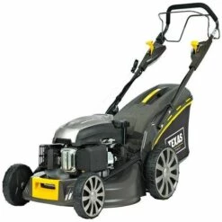 Tondeuse Thermique Tractée 196 Cc 4,9cv Démarrage électrique 53cm Coupe Mulching TEXAS Premium 5370TR/WE - Gris -France Tondeuse Soldes Boutique 18635893 4
