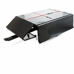 WILTEC Remorque Basculante 114x76x30cm Avec Grille Et Parois Amovibles Dispositif D'attelage Universel -France Tondeuse Soldes Boutique 1888150 4