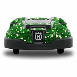 HUSQVARNA GROUP Stickers Robot Tondeuse Automower Husqvarna Fleurs | 430X