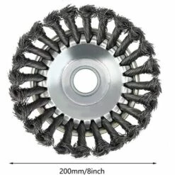 BEARSU Brosse Désherbant Ronde Pour Débroussailleuse - Haute Résistance - Cône - Anti-mauvaises Herbes - 20,3 Cm 8 BEARSU Brosse Désherbant Ronde Pour Débroussailleuse - Haute Résistance - Cône - Anti-mauvaises Herbes - 20,3 Cm -France Tondeuse Soldes Boutique 25473692 2