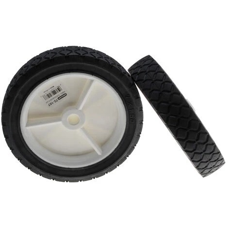 JARDIAFFAIRES Lot De 2 Roues Pour Tondeuse à Gazon Diamètre 175mm Alésage 12.7mm 5 JARDIAFFAIRES Lot De 2 Roues Pour Tondeuse à Gazon Diamètre 175mm Alésage 12.7mm – Image 3