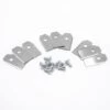 Vhbw 9x Lames De Couteaux Compatible Avec Husqvarna 105, 108, 210C, 220AC, 230ACX, 260ACX, 265ACX, 305 Tondeuse - Lames De Rechange, Argent, Acier