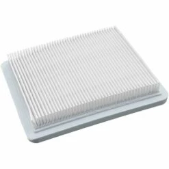 Vhbw Filtre De Rechange En Papier Compatible Avec Briggs & Stratton 111400, 112200, 115400, 117400 Tondeuse à Gazon - 13,2 X 11,5 X 2,1cm, Blanc