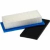 Vhbw Set De Filtres Compatible Avec Briggs & Stratton 250400, 19G700 Moteur Pour Tracteur Tondeuse - 1x Filtre Mousse, 1x Filtre à Air En Papier
