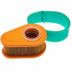 Vhbw Set De Filtres (1x Filtre à Air En Papier, 1x Filtre Mousse) Compatible Avec Briggs & Stratton 114P02-2693-B1 Moteur Pour Tracteur Tondeuse -France Tondeuse Soldes Boutique 26830504 3