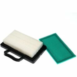 Vhbw Set De Filtres (1x Filtre à Air, 1x Préfiltre) Compatible Avec Briggs & Stratton Intek V-Twin Serie Moteur Pour Tracteur Tondeuse