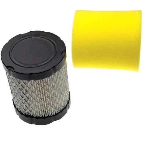 Vhbw Set De Filtres (1x Filtre à Air En Papier, 1x Filtre Mousse) Compatible Avec Briggs & Stratton 21B977-0129-B1 Moteur Pour Tracteur Tondeuse 5 Vhbw Set De Filtres (1x Filtre à Air En Papier, 1x Filtre Mousse) Compatible Avec Briggs & Stratton 21B977-0129-B1 Moteur Pour Tracteur Tondeuse – Image 3