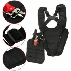 BARES Harnais à Double Bandoulière Épaule Rembourrée Boutonnage Sécurité Pour Débroussailleuse Tondeuse STIHL Husqvarna ECHO -France Tondeuse Soldes Boutique 27204027 5