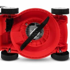 Tondeuse à Gazon à Essence 139cc 5cv 4 Temps Moteur OHV Traction Manuelle 390mm Lame Acier Double Tranchant 16" Hauteur De Coupe Réglable Et Panier D'une Capacité De 35L - Greencut GLM660X -France Tondeuse Soldes Boutique 2803531 4