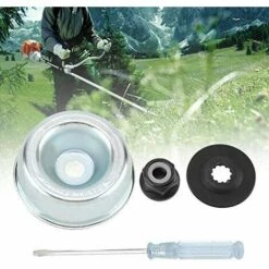 BARES Kit De Maintenance D'accessoires Pour Adaptateur Tondeuse à Gazon Pour Stihl Rondelle De Butée, Plaque De Support, écrou De Collier Tournevis De Maintenance Kit Fixation De L'adaptateur De Lame -France Tondeuse Soldes Boutique 28091870 5
