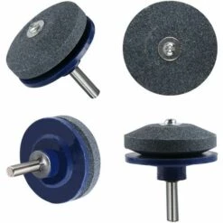 DEVENIRRICHE Lames De Tondeuse à Gazon, 4, Affûteuse, Toute Perceuse à Main Avec Affûteuse De Tondeuse à Gazon (bleu) - Noir -France Tondeuse Soldes Boutique 28451581 2