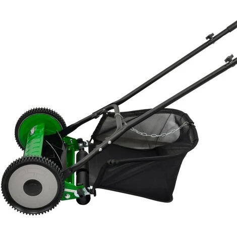 OXEO Tondeuse à Main Pelouse - Tondeuse à Main Gazon -5 Lames Solides - Largeur 40cm - Réglage Hauteur - Tondeuse Manuelle 4 OXEO Tondeuse à Main Pelouse - Tondeuse à Main Gazon -5 Lames Solides - Largeur 40cm - Réglage Hauteur - Tondeuse Manuelle – Image 2