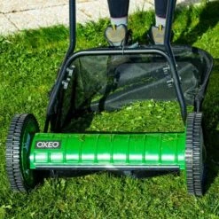 OXEO Tondeuse à Main Pelouse - Tondeuse à Main Gazon -5 Lames Solides - Largeur 40cm - Réglage Hauteur - Tondeuse Manuelle 9 OXEO Tondeuse à Main Pelouse - Tondeuse à Main Gazon -5 Lames Solides - Largeur 40cm - Réglage Hauteur - Tondeuse Manuelle -France Tondeuse Soldes Boutique 28741582 3