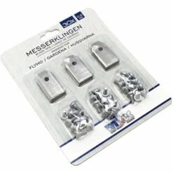 WILTEC Lames 30x0,6mm Vis Montage Robot - Tondeuse Lames