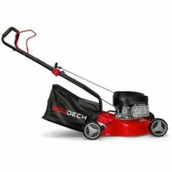 Boudech Tondeuse Poussée Avec Moteur à Essence 127cc 2KW OHV 4 Temps Largeur De Coupe 400mm -France Tondeuse Soldes Boutique 30570635 5