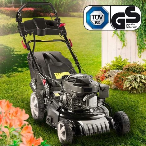 Tondeuse Thermique Autotractée 4,76cv 46cm 170cc Démarrage électr. ESTART Réglage Central 30-80mm 60l 4en1 Mulching - Modèle ESTART De BRAST 3 Tondeuse Thermique Autotractée 4,76cv 46cm 170cc Démarrage électr. ESTART Réglage Central 30-80mm 60l 4en1 Mulching - Modèle ESTART De BRAST