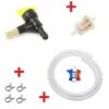 CYCLINGCOLORS Kit Essence TECUMSEH 3330005 16630024 16260003 : Robinet + Durite + Filtre + Collier Tondeuse Tracteur