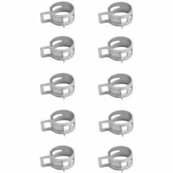 CYCLINGCOLORS 10x Colliers De Durite Clip à Ressort 8mm - 10mm Tuyau Carburant Essence Tondeuse Tracteur