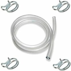 CYCLINGCOLORS Kit Essence Universel 5mm : Durite 5mm + 4x Collier 5x8 Tondeuse Tracteur