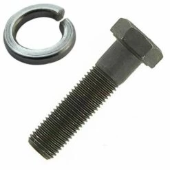 CYCLINGCOLORS Vis De Lame Tondeuse 9.5 X 76mm 3/8" 24 Unf Avec Rondelle Frein Pour Honda Castelgarden Ayp Noma Stiga Snapper