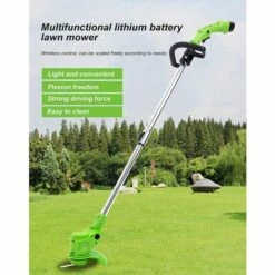 BRIDAY Tondeuse à Gazon Électrique Ménage Agricole Désherbeur Sans Fil Batterie Au Lithium 12 V / 24 V Outil DTaille De Jardin Portable Tondeuse à Gazon Débroussailleuse 9 BRIDAY Tondeuse à Gazon Électrique Ménage Agricole Désherbeur Sans Fil Batterie Au Lithium 12 V / 24 V Outil DTaille De Jardin Portable Tondeuse à Gazon Débroussailleuse -France Tondeuse Soldes Boutique 31766562 3