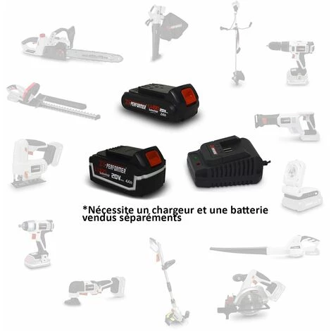 Tondeuse à Gazon Et Cisaille De Jardin Sur Batterie - X-Performer XPTDE3320LI / XPCSTH20LI - 2 Batteries 2Ah Et Chargeur 7 Tondeuse à Gazon Et Cisaille De Jardin Sur Batterie - X-Performer XPTDE3320LI / XPCSTH20LI - 2 Batteries 2Ah Et Chargeur – Image 5