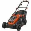 BLACK & DECKER Tondeuse à Gazon Sans Fil 36V 2Ah 38cm 6 Hauteurs Réglables BLACK+DECKER CLM3820L1-QW -France Tondeuse Soldes Boutique 32932427 1