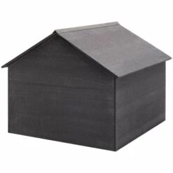VidaXL Garage Pour Tondeuse à Gazon Gris 80x80x70 Cm WPC - Gris 10 VidaXL Garage Pour Tondeuse à Gazon Gris 80x80x70 Cm WPC - Gris -France Tondeuse Soldes Boutique 33172780 4