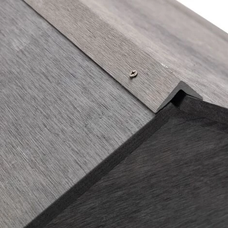 VidaXL Garage Pour Tondeuse à Gazon Gris 80x80x70 Cm WPC - Gris 7 VidaXL Garage Pour Tondeuse à Gazon Gris 80x80x70 Cm WPC - Gris – Image 5