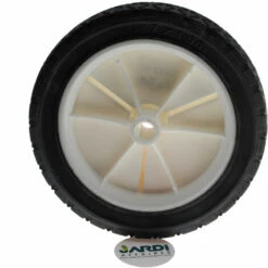 JARDIAFFAIRES Roue Pour Tondeuse à Gazon Diamètre 150mm Alésage 12.7mm